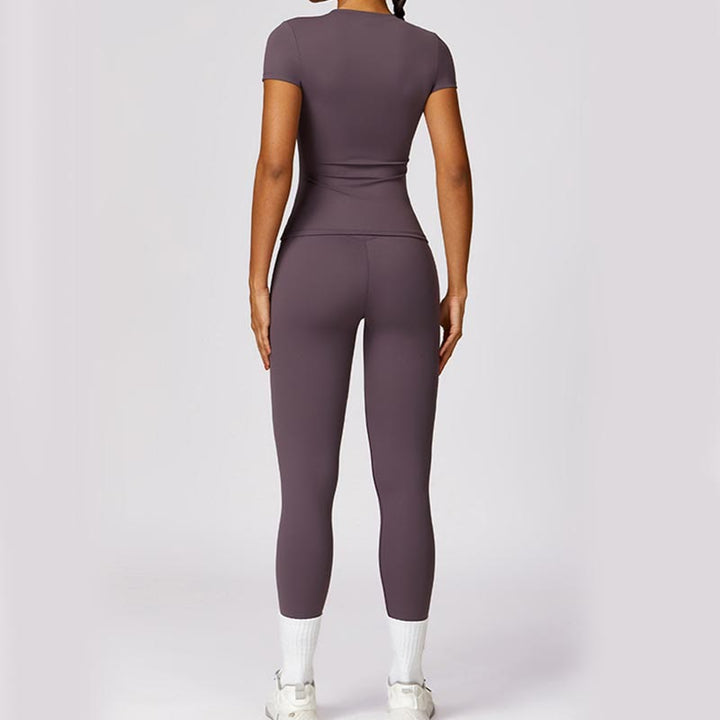 Buddha Stones - Camiseta de manga corta para mujer, polainas de cintura alta, pantalones para deportes y yoga - image 48