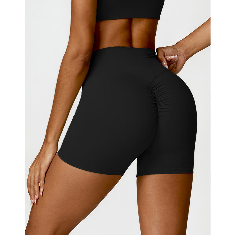 Buddha Stones Gimnasio Deportes Yoga Sin Espalda Bra Crop Tank Top Pantalones Cortos - image 10