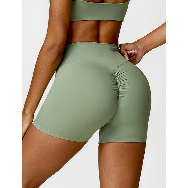 Buddha Stones Gimnasio Deportes Yoga Sin Espalda Bra Crop Tank Top Pantalones Cortos - image 30