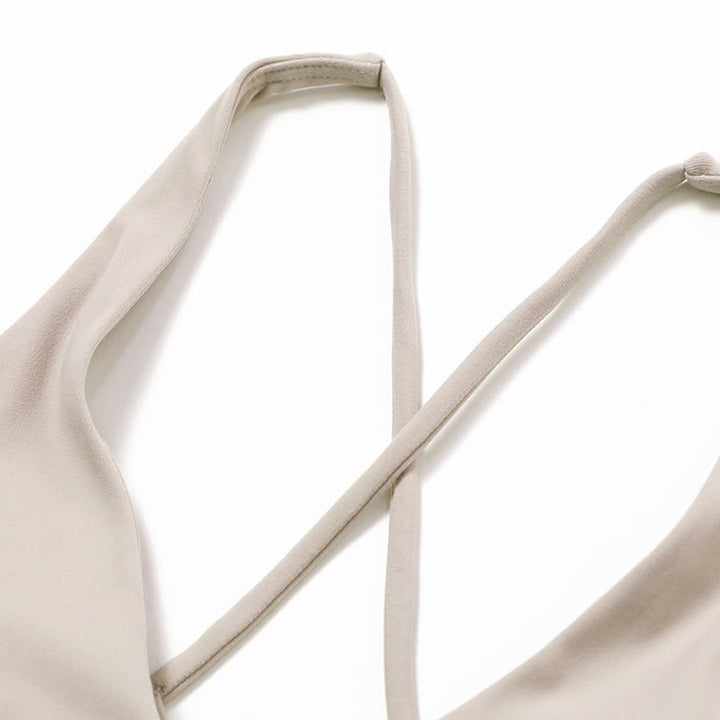 Buddha Stones Gimnasio Deportes Yoga Sin Espalda Bra Crop Tank Top Pantalones Cortos Transpirables - image 32