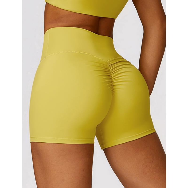 Buddha Stones Gimnasio Deportes Yoga Sin Espalda Bra Crop Tank Top Pantalones Cortos Transpirables