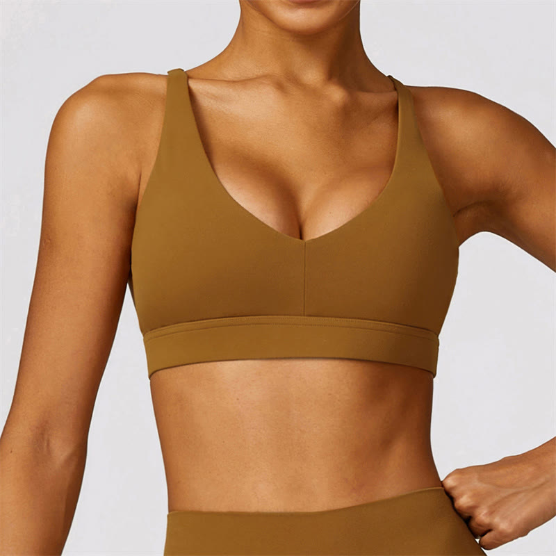 Buddha Stones Gimnasio Deportes Yoga Sin Espalda Bra Crop Tank Top Pantalones Cortos Transpirables