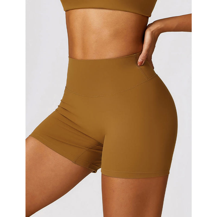 Buddha Stones Gimnasio Deportes Yoga Sin Espalda Bra Crop Tank Top Pantalones Cortos Transpirables