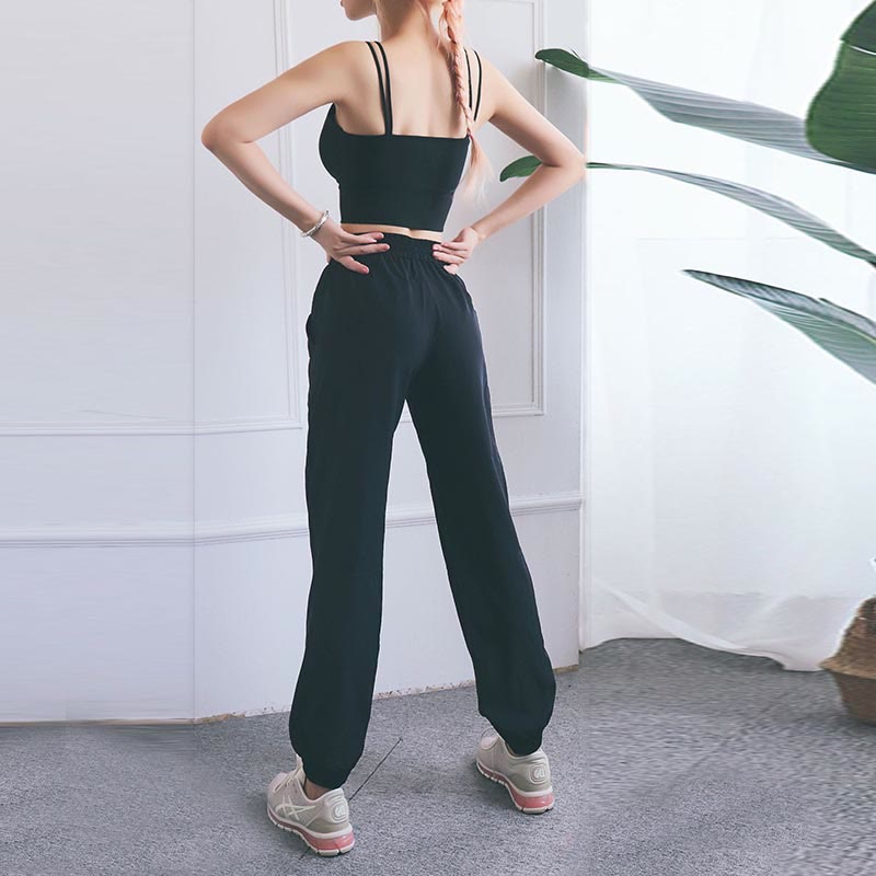 Pantalones deportivos de cintura alta con diseño de Buddha Stones , para fitness, yoga, deportes, con bolsillos