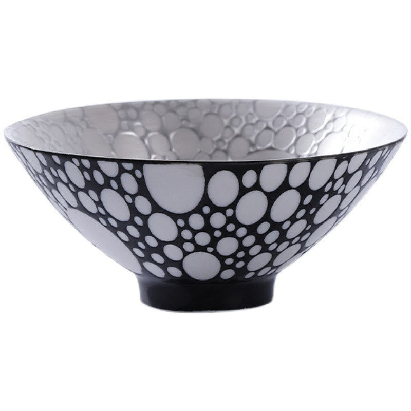 Tazas de té de cerámica de plata dorada con diseño del Tíbet y Buddha Stones , tazas de té de Kung Fu, 55ml