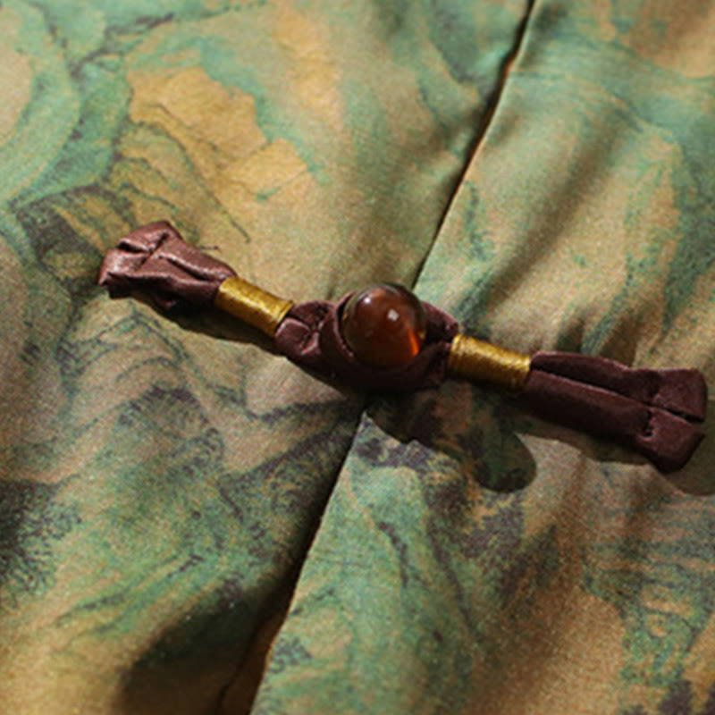 Camiseta de hombre con diseño de dragón chino y paisaje de Buddha Stones , camiseta de manga tres cuartos china - image 10