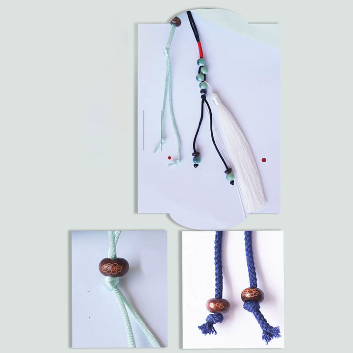 Buddha Stones, bordado, flores de hierba, flor de cerezo, bolso bandolera, bolso de mano