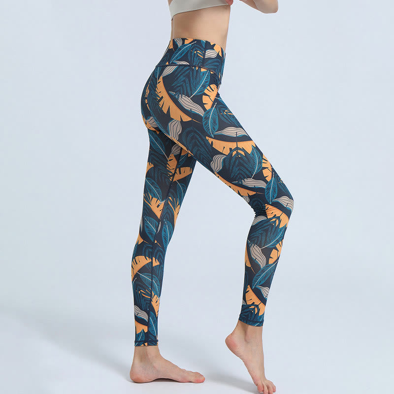 Patrón de Buddha Stones Deportes Fitness Yoga Leggings de cintura alta Pantalones de yoga para mujer - image 15