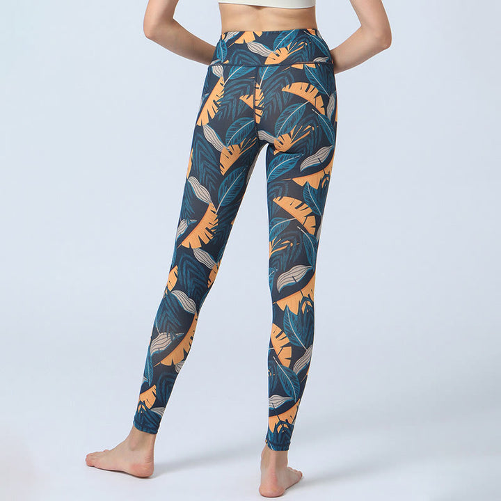 Patrón de Buddha Stones Deportes Fitness Yoga Leggings de cintura alta Pantalones de yoga para mujer - image 14