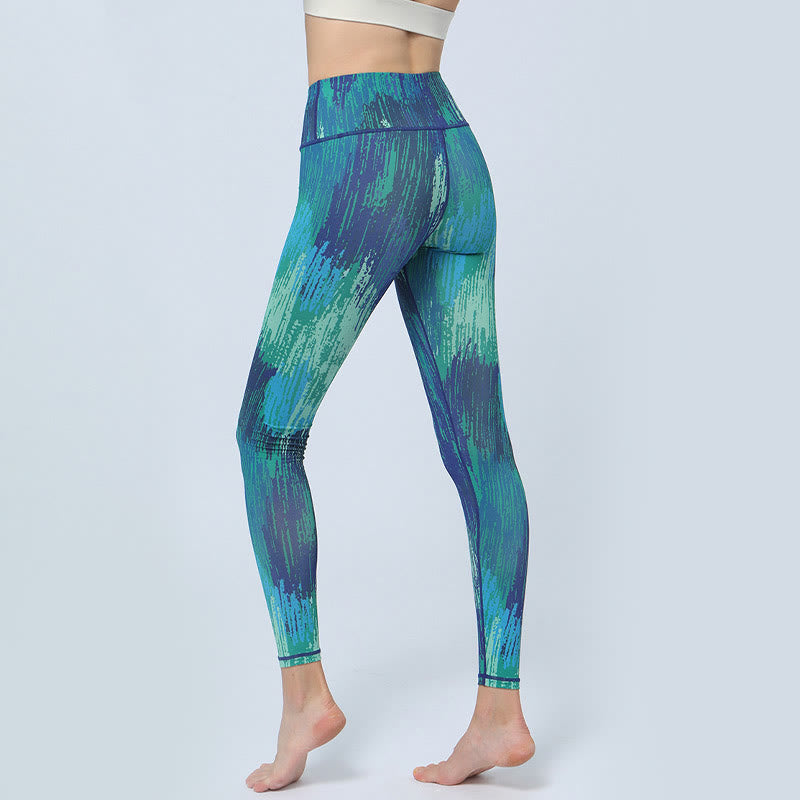 Patrón de Buddha Stones Deportes Fitness Yoga Leggings de cintura alta Pantalones de yoga para mujer - image 8