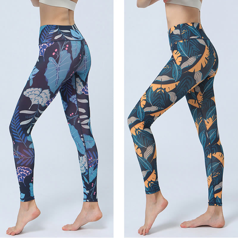 Patrón de Buddha Stones Deportes Fitness Yoga Leggings de cintura alta Pantalones de yoga para mujer - image 16