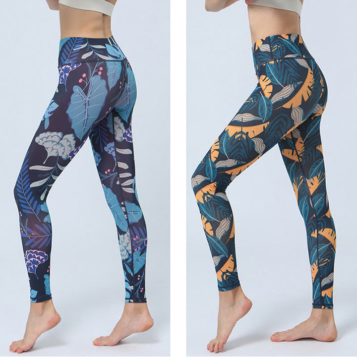 Patrón de Buddha Stones Deportes Fitness Yoga Leggings de cintura alta Pantalones de yoga para mujer - image 16