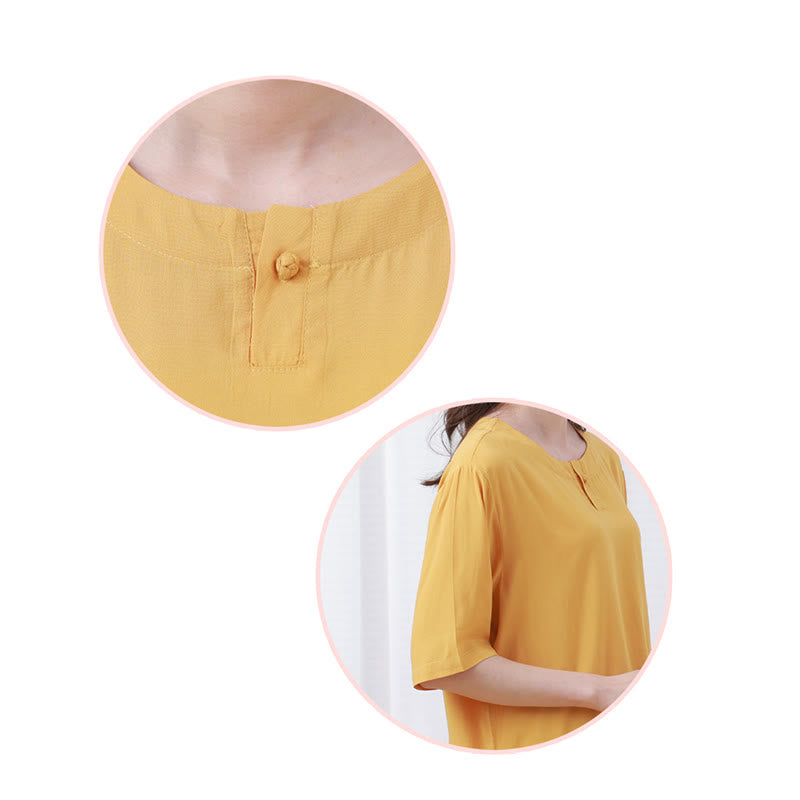 Buddha Stones Conjunto unisex de 2 camisetas y pantalones de media manga para meditación, zen, tai chi, algodón y lino. - image 7