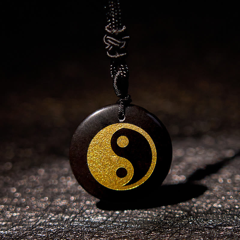 Buddha Stones Collar con colgante espiritual Yin Yang, amatista, ojo de tigre, aventurina verde y varios cristales - image 14