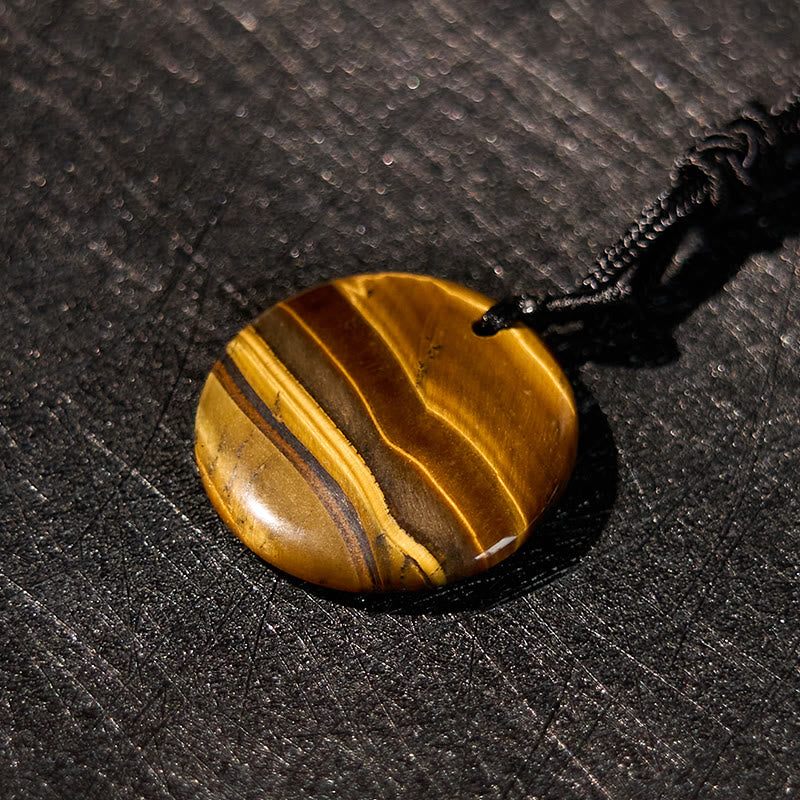 Buddha Stones Collar con colgante espiritual Yin Yang, amatista, ojo de tigre, aventurina verde y varios cristales - image 22