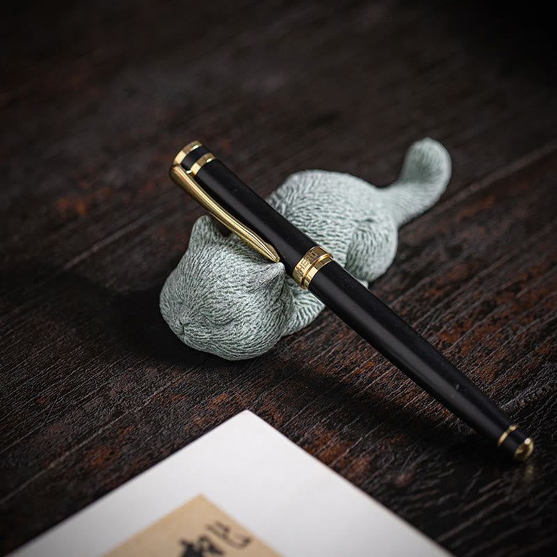 Buddha Stones pequeño gato hogar té mascota estatuilla decoración de escritorio - image 7