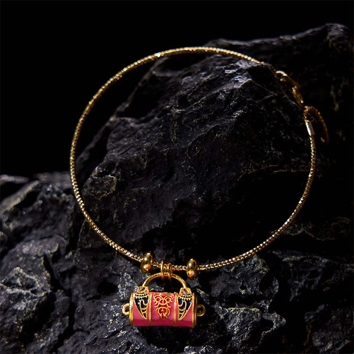 Colgante de collar con bendición de aleación de diosa de la riqueza, Buddha Stones Zakiram