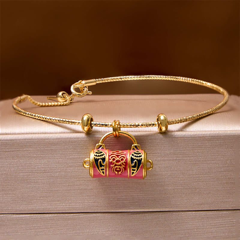 Colgante de collar con bendición de aleación de diosa de la riqueza, Buddha Stones Zakiram