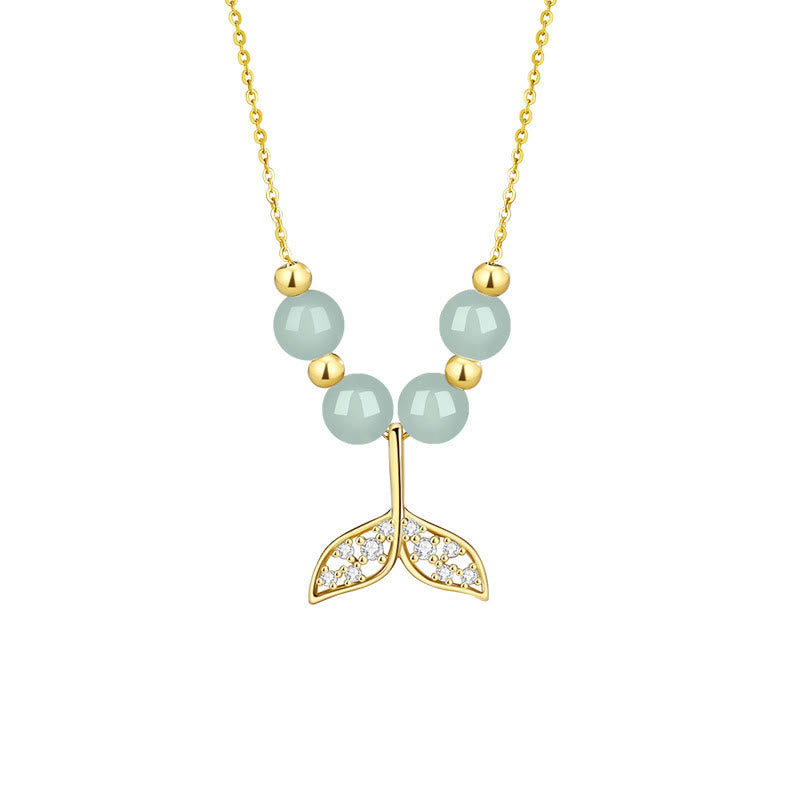 Colgante de collar de la suerte con cuentas de jade hetiano de plata de ley 925 con Buddha Stones - image 13