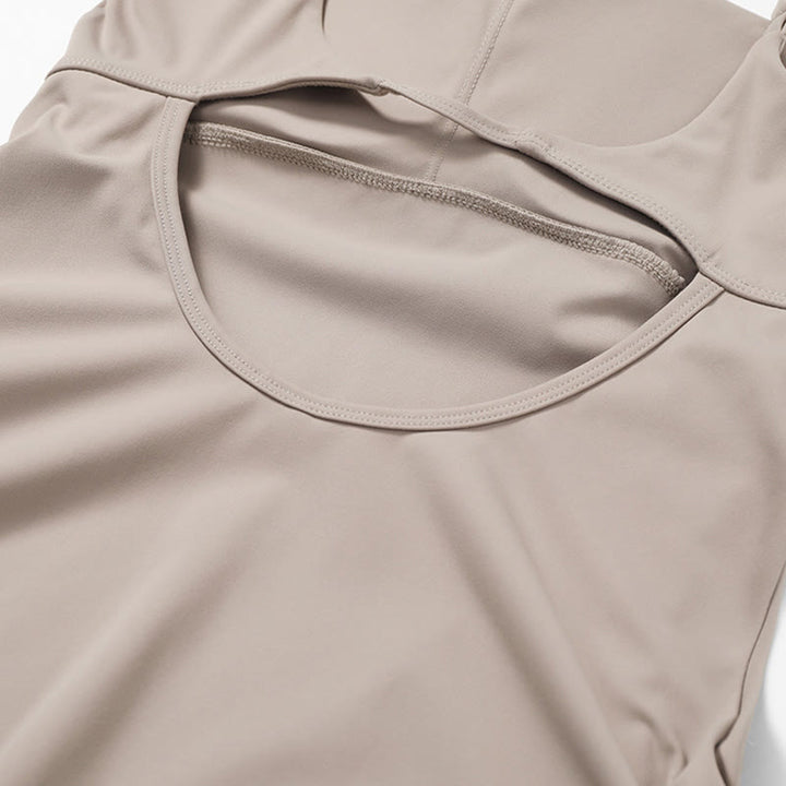 Vestido deportivo para mujer con Buddha Stones , liso, sin espalda, tenis, yoga - image 33