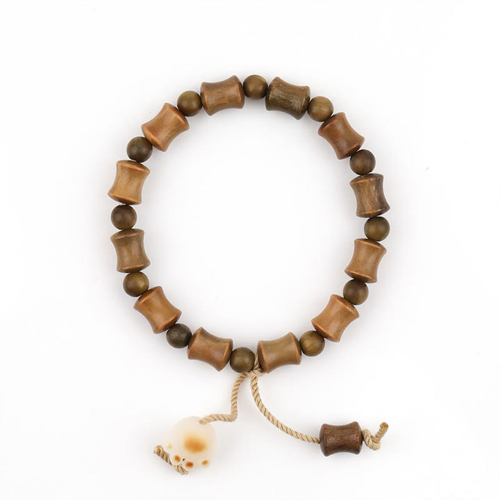 	 Piedras de Buda, Sándalo Verde, Semilla de Bodhi, Garra de Gato, Bambú, Pulsera de Paz - image 6