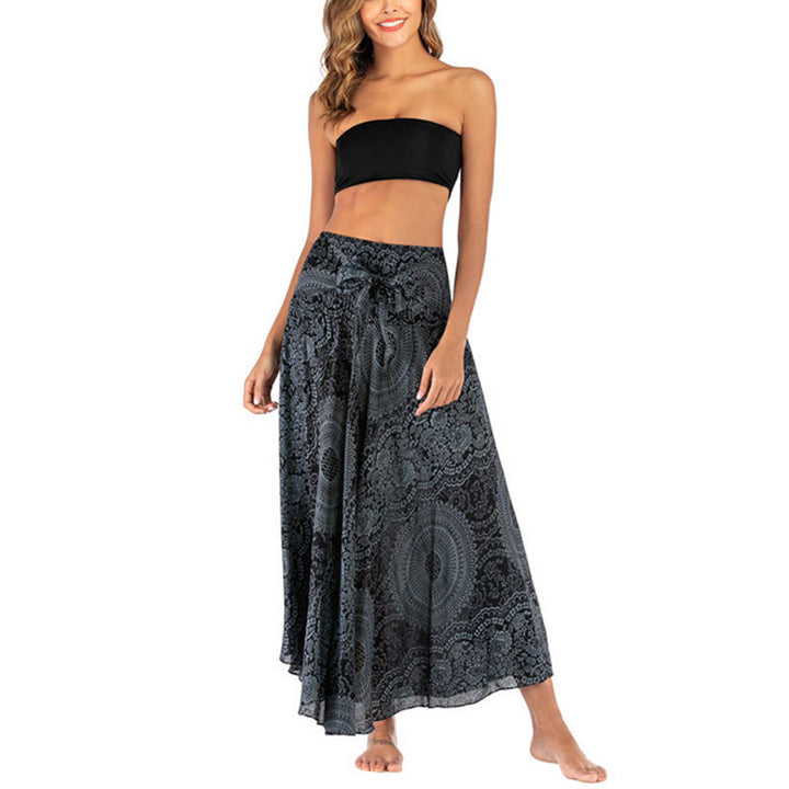 	 Buddha Stones Dos Estilos Usar Boho Rosa de los Vientos Falda Vestido - image 45