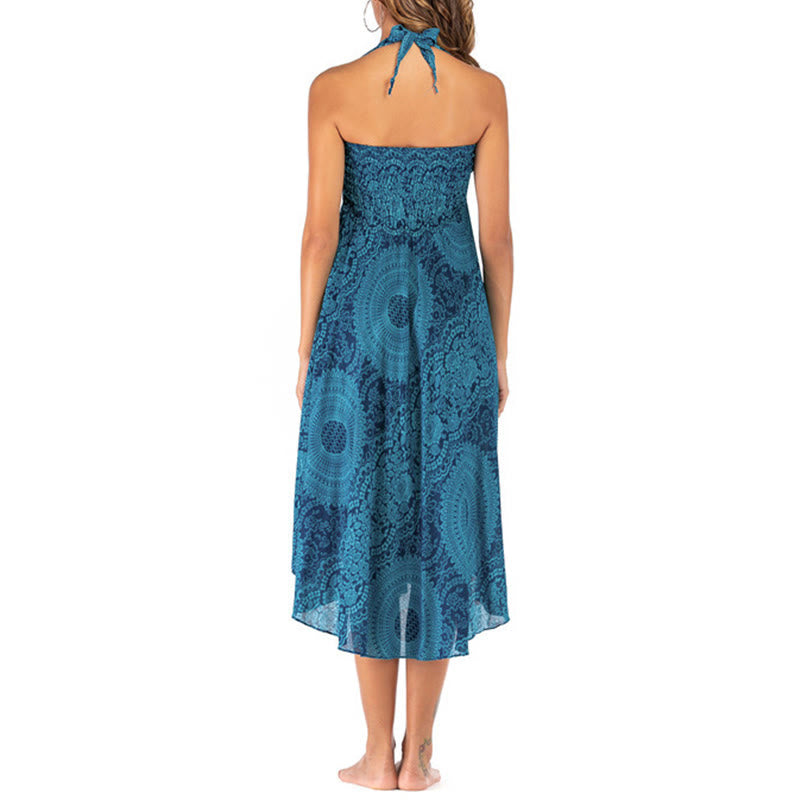 	 Buddha Stones Dos Estilos Usar Boho Rosa de los Vientos Falda Vestido - image 20