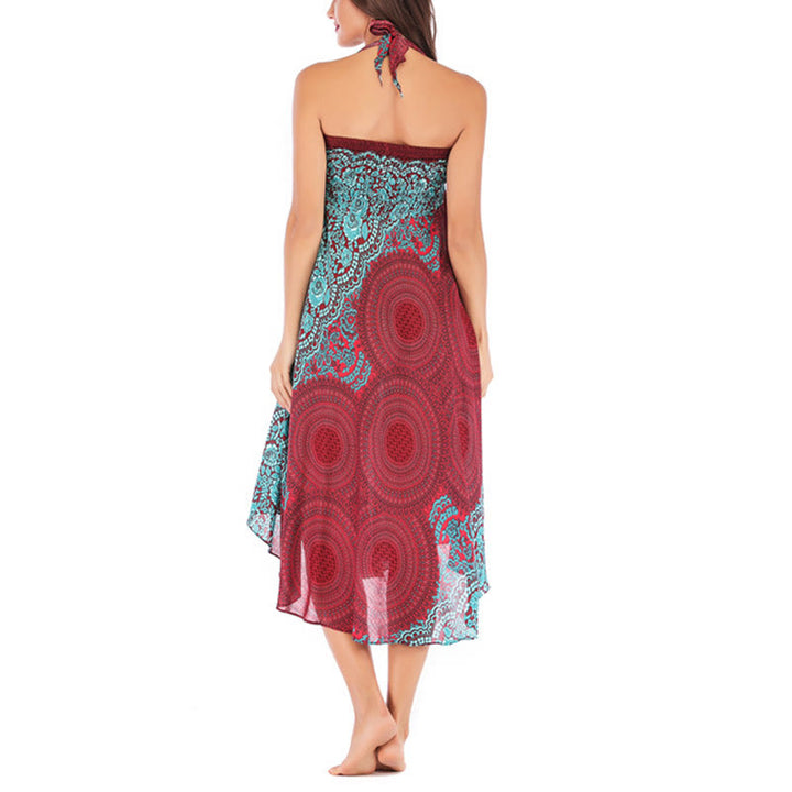 Buddha Stones Dos Estilos Usar Vestido de Encaje con Rosa de los Vientos Bohemia - image 43