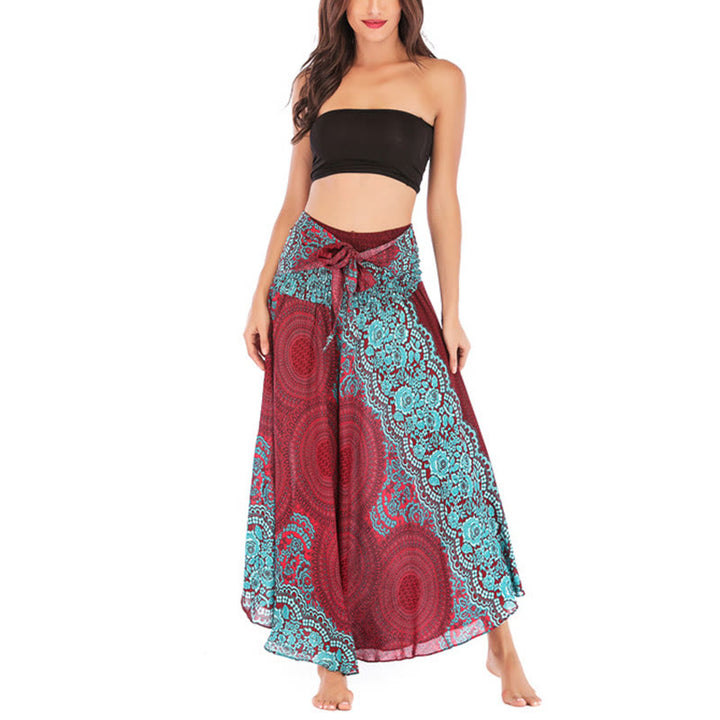 Buddha Stones Dos Estilos Usar Vestido de Encaje con Rosa de los Vientos Bohemia - image 37