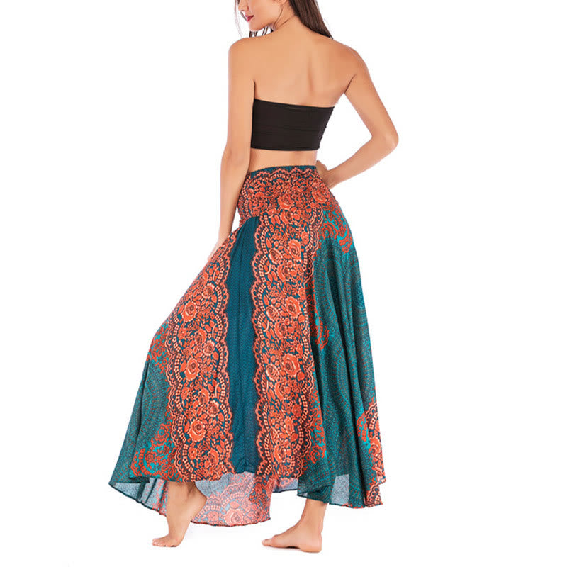 Buddha Stones Dos Estilos Usar Vestido de Encaje con Rosa de los Vientos Bohemia - image 4