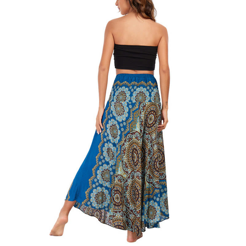 	 Vestido de encaje estilo bohemio con mandala flor y dos estilos de piedras de Buda - image 42