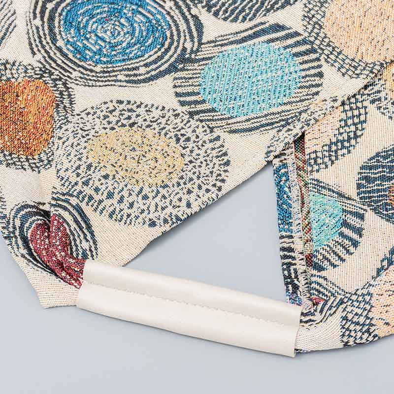 Buddha Piedras Geometría Tigre Flores Leopardo Rayas Estampado Bolsa de Hombro Triangular Bajo el Brazo