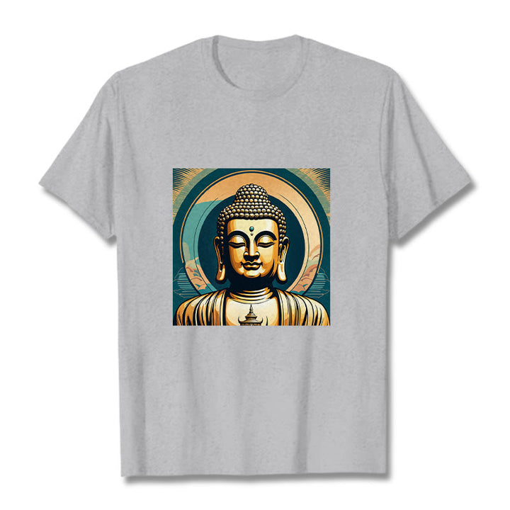 	Camisa de Buda Piedras Aura Buda Dorado - Gris claro - 2XL - image 18