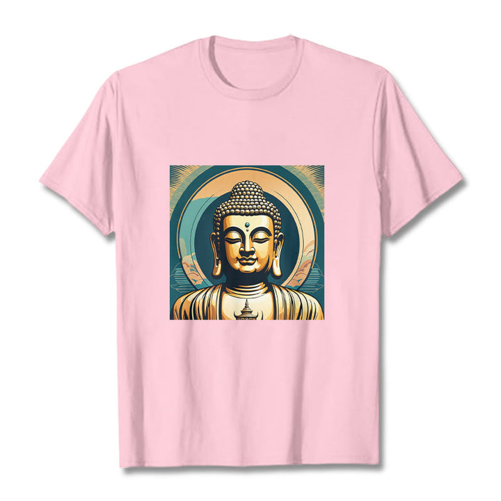 	Camisa de Buda Piedras Aura Buda Dorado - rosa claro - 2XL - image 11