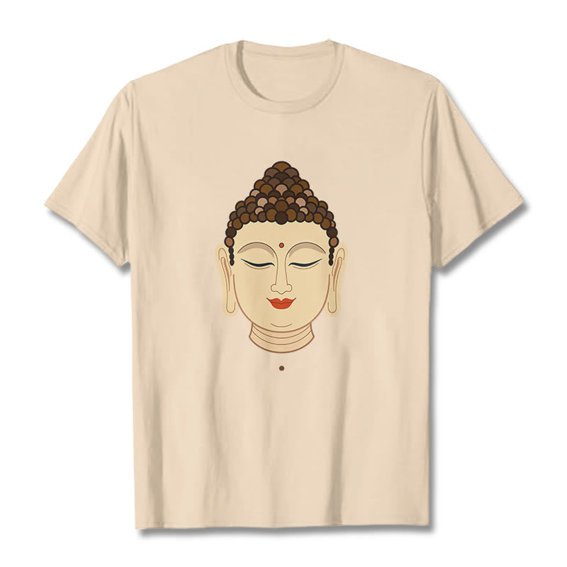 Buddha Stones Meditación Buddha Camiseta - Sopa de mariscos - 2XL - image 0