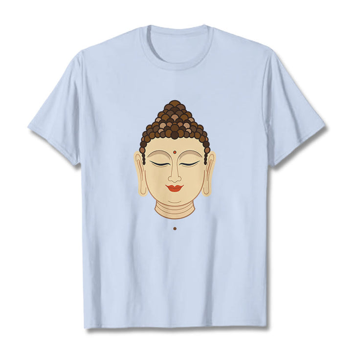 Buddha Stones Meditación Buddha Camiseta - Cian claro - 2XL - image 18