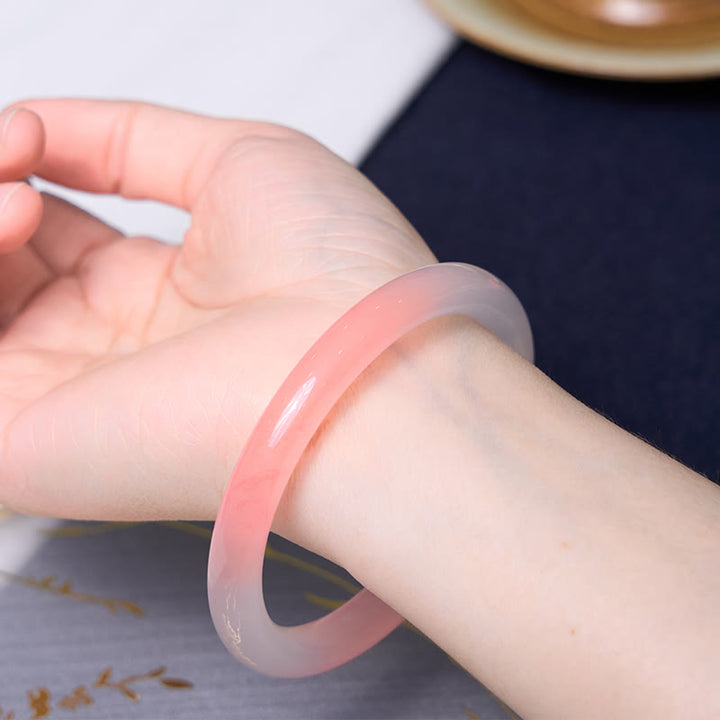 Pulsera rosa de Buddha Stones que atrae amor y protección