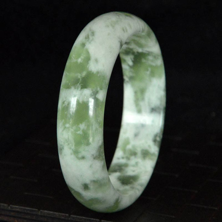 Pulsera de Jade Natural de la Suerte y Prosperidad Buddha Stones