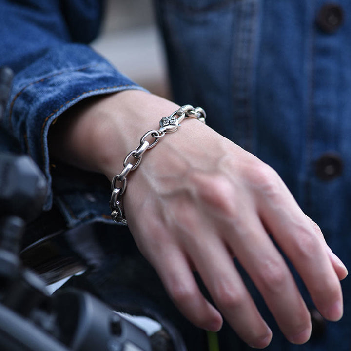 Buddha Stones Pulsera de Sabiduría y Calma con Seis Verdaderas Palabras en Plata de Ley 925 - image 8