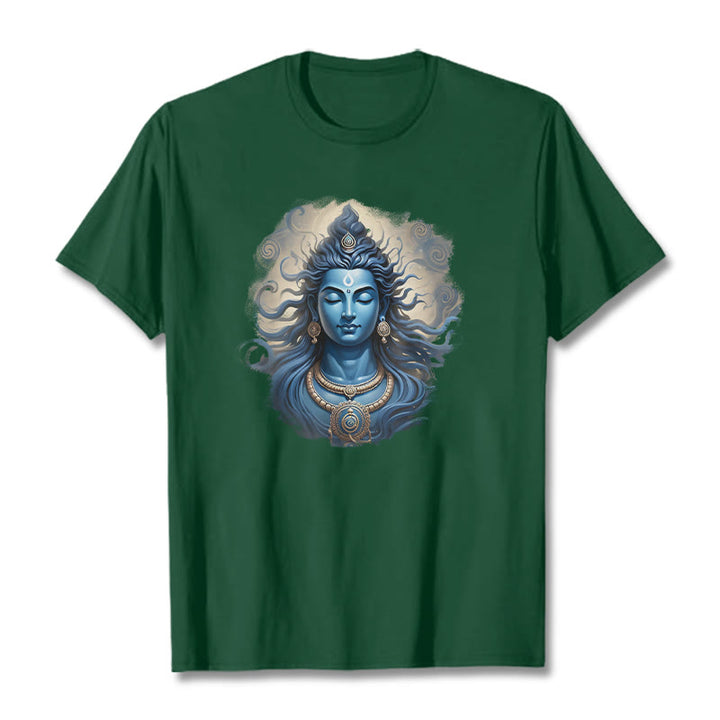 Buddha Stones OM NAMAH SHIVAYA Camiseta Buda - Verde bosque - 2XL - image 11