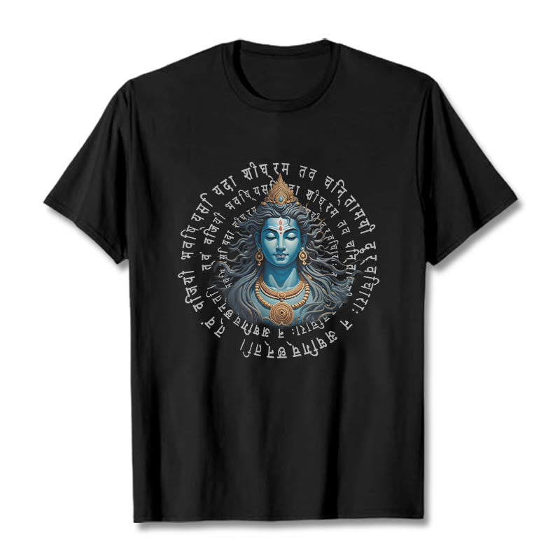 Buddha Stones Sánscrito Has Ganado Cuando Aprendes Camiseta - Negro - 2XL - image 0