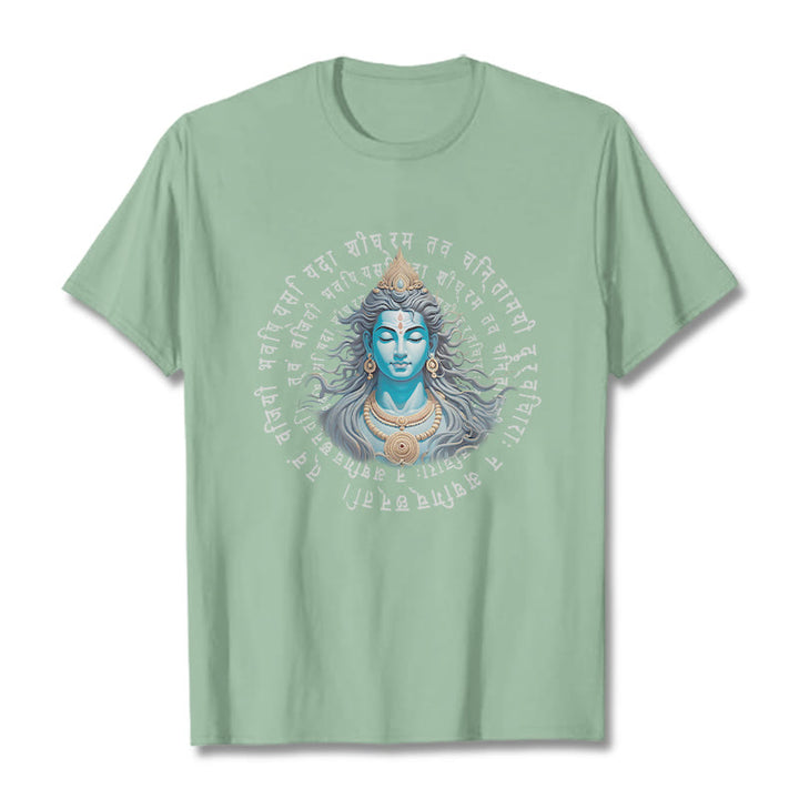 Buddha Stones Sánscrito Has Ganado Cuando Aprendes Camiseta - Verde pálido - 2XL - image 13
