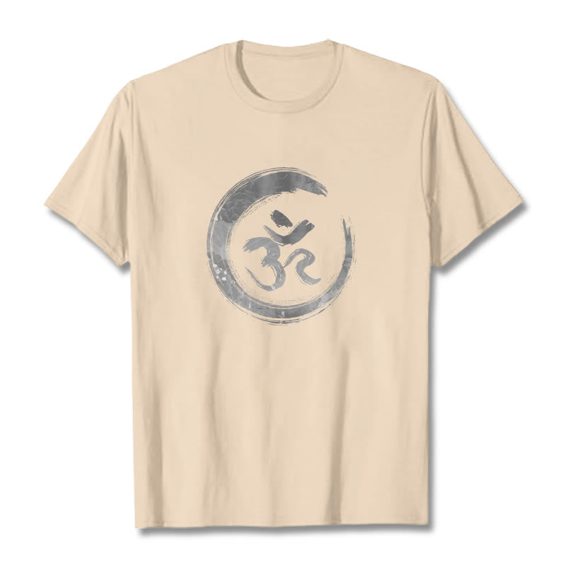 Buddha Stones OM Mantra Sánscrito Camiseta - Sopa de mariscos - 2XL - image 8