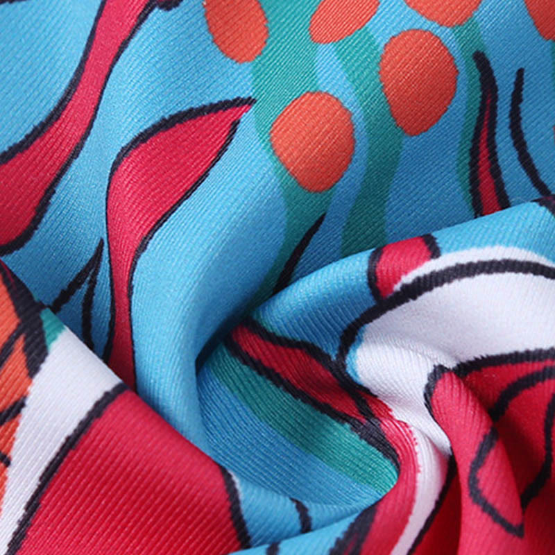Buddha Stones Leggings de Yoga para Mujeres con Estampado de Pétalos de Flores Coloridos de Deporte Ejercicio y Fitness de Cintura Alta - image 22