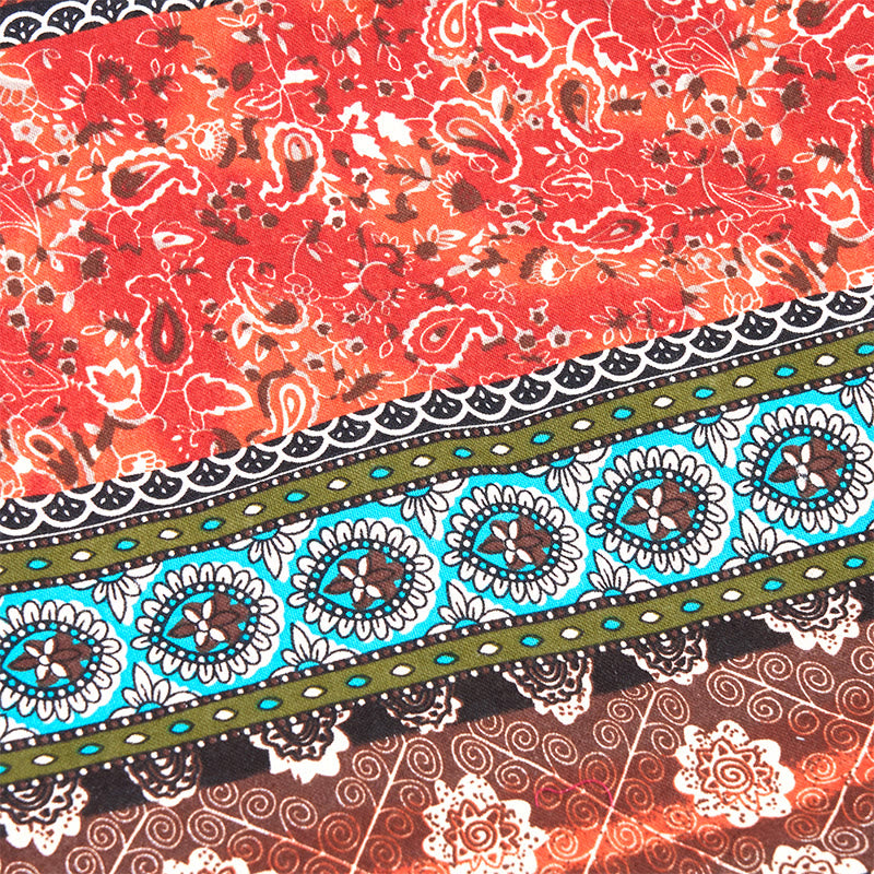 Bolso de Hombro de Algodón con Rayas de Colores de Buddha Stones - image 10