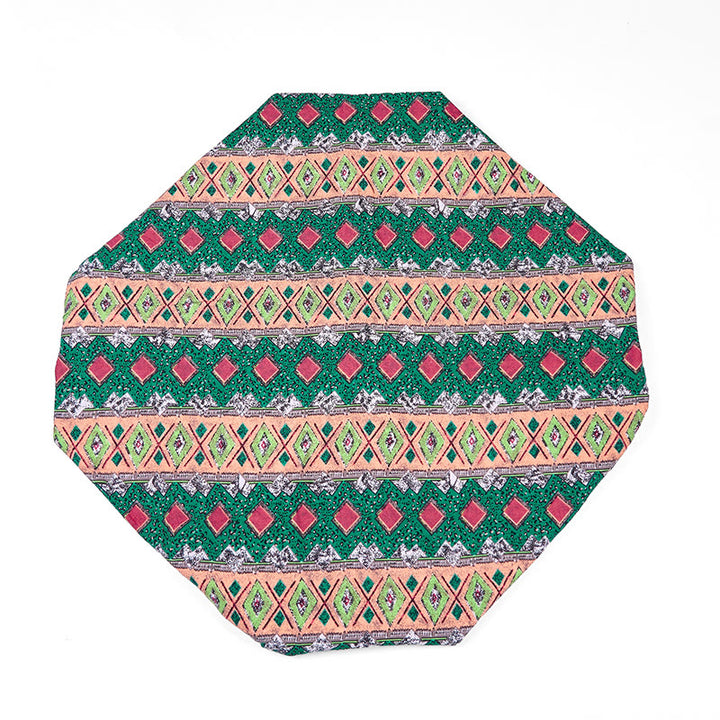 Bolso de Hombro de Algodón con Rayas de Colores de Buddha Stones