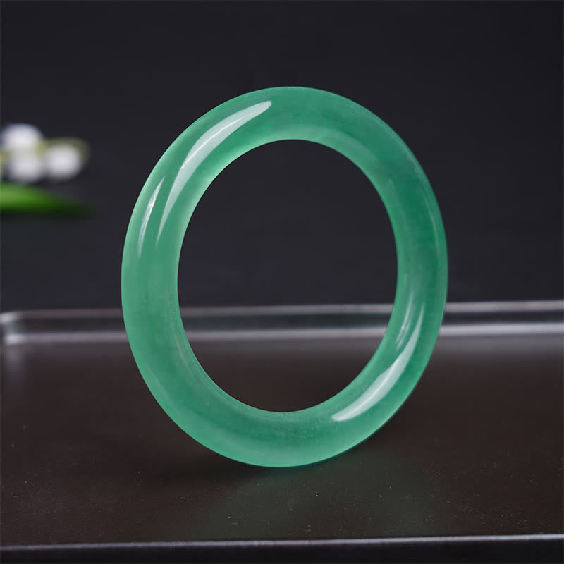Buddha Stones Pulsera Brazalete de Jade Natural Suerte Prosperidad