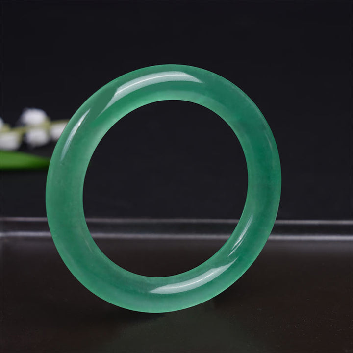 Buddha Stones Pulsera Brazalete de Jade Natural Suerte Prosperidad