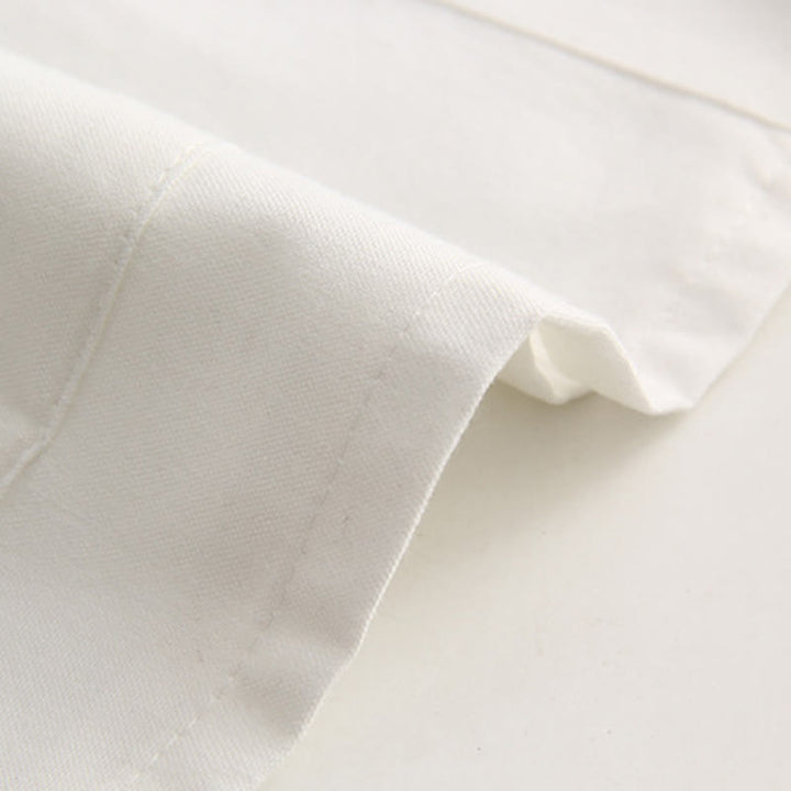 Buddha Stones Camisa de manga corta de algodón con botones de rana chinos estilo tanga para hombres con bolsillos - image 6