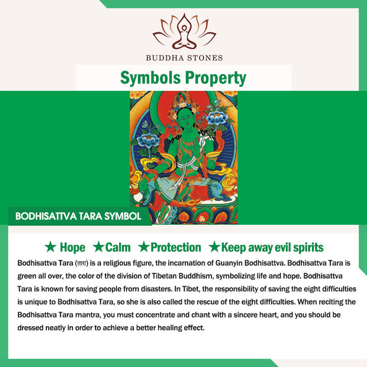 Buddha Stones Bodhisattva Tara Verde Figurilla Protección Estatua de Latón Cobre Decoración para el Hogar